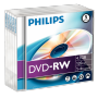 Philips - 1x5 Philips DVD-RW 4,7GB 4x JC