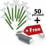 Visible Dust - MXD100 Green 1.0x Vswabs bulk 50 Stck