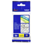 Broth. P - Schriftbandkassette Brother 12mm farblos/schwarz TZE131