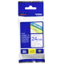  "Brother-Schriftbandkassette Brother 24mm wei/blau TZE253-Brother-Hardware/Electronic"