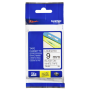 Broth. P - Schriftbandkassette Brother 9mm wei/schwarz TZE221