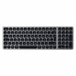 Satechi - Aluminium BT Backlit Keyboard Slim German space gray [DE-Version, German Keyboard]