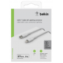 Belkin - Lightning/USB-C Kabel 1m PVC, mfi zertifiziert, wei