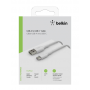 Belkin - USB-C/USB-A Kabel 1m ummantelt, wei� CAB002bt1MWH