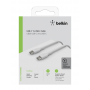 Belkin - USB-C/USB-C Kabel 1m ummantelt, wei CAB004bt1MWH