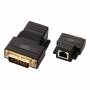 Digitus - Digitus DS-54101 RJ-45 F DVI-D M Black cable interface/gender adapter
