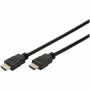 Digitus - DIGITUS HDMI-Kabel A->A Ethernet St/St 2.0m schwarz gold Polybeutel
