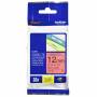 Broth. P - Schriftbandkassette Brother 12mm rot/schwarz TZE431