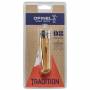 Opinel - Taschenmesser No. 08 Carbonklinge mit Holzgriff