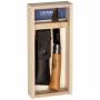 Opinel - Taschenmesser No. 08 in Holzbox inkl. Kunstlederetui
