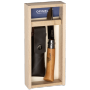  "Opinel-Taschenmesser No. 08 in Holzbox inkl. Kunstlederetui-Opinel-Hardware/Electronic"