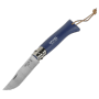  "Opinel-Taschenmesser No. 08 inkl. Kunstlederetui, blau-Opinel-Hardware/Electronic"