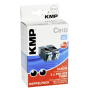 Kmp - KMP C81D - Druckerpatrone (ersetzt Canon PGI-525PGBK) - 2 x Schwarz (1513,0021) [EURO-Version]