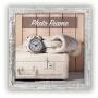 Zep - 2x1 ZEP Nelson 6 blanco/br. Marco de madera 20x20 V21206
