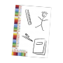 Daiber - 1x10 Daiber Flgelmappen Stifte fr max.Bildformat 18x25cm 13412