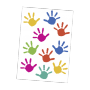 Daiber - 1x10 Daiber Flgelmappen Hnde fr max.Bildformat 18x25cm 13413