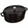 Staub [hardware / electronic] La Cocotte 31cm Oval, Schwarz, G - La Cocotte 31cm oval, schwarz, Gusseisen