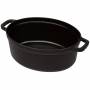 Staub [hardware/ electronic] La Cocotte 31cm Oval, Schwarz, G 3