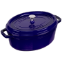  "Staub-La Cocotte 29 厘米椭圆形深蓝色，铸铁-Staub-Hardware/Electronic"