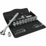 Wera - Zyklop Metal-Knarrensatz 8100 SC 7, Werkzeug-Set