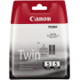 Canon Blister - PGI5BK CANON MP800 TINTE (2) BLACK 0628B030 Nr.5 2x380S. Blister w/o SEC [EURO-Version]