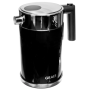 Graef - WK 62 - Wasserkocher - 1,5 Liter - 2150 W - rostfreier Stahl/Acryl schwarz (WK 62)