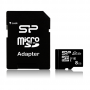 Silicon Power - Silicon Power Elite UHS-I 8GB microSDHC Ad. SP008GBSTHBU1V10SP (SP008GBSTHBU1V10SP)