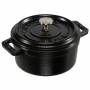  "Staub-Mini Cocotte 10cm rund schwarz, Gusseisen-Staub-Hardware/Electronic"
