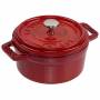 Staub - Mini Cocotte 10cm rund Kirsche-rot, Gusseisen