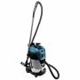 Makita - Makita VC3011L Aspiradora de tambor 28L 2600W Negro, Azul, Color blanco aspiradora
