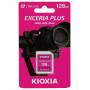 Kioxia - KIOXIA EXCERIA PLUS - Flash-Speicherkarte - 128GB - Video Class V30 / UHS-I U3 / Class10 - SDXC UHS-I (LNPL1M128GG4)