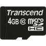 Transcend - microSDHC 4GB Class 10