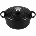 Le Creuset - Signature Brter rund 20 cm schwarz
