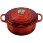 Le Creuset - Signature Brter rund 20 cm kirschrot