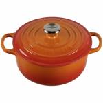 Le Creuset - Signature Brter rund 20 cm ofenrot