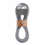 Native Union - Belt Cable USB-A to Lightning 1,2m Zebra