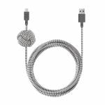 Native Union - Night Cable USB-A to Lightning 3m Zebra