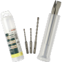 Bosch - - Bohreinsatz- und Meielset - fr Beton, Mauerwerk, Granit - Hammereinsatz - flach, Punkt - 5 Stcke - 5 mm, 6 