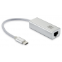  "Level One-Adaptador de nivelOne USB-C - confiar RJ45 10/ 100/ 1000 0.15m-Level One-Hardware/Electronic"