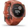 Garmin - Instinct Solar - Feuerrot - Sportuhr mit Band - Silikon - flammenrot - Handgelenkgre: 132-224 mm - einfarbig - Blue
