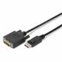 Digitus - DisplayPort > DVI 24+1 (ST-ST) 2m Adapterkabel Schwarz