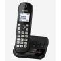 Panasonic - Panasonic KX-TGC460GB black