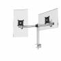 Durable Monitorhalterung Fr 2 Monitore Tischklemme Sil 8