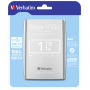 Verbatim - Verbatim Store n Go Portable 1TB USB 3.0 silver