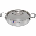 De Buyer - Affinity Bratentopf niederer mit Deckel 24 cm