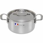 De Buyer - Affinity Bratentopf Edelstahl mit Deckel 20 cm