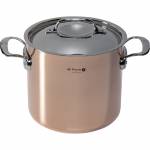 De Buyer 6244. 20 Prima Matera Kochtopf Fr Zum Backen 2 - Prima Matera Bratentopf Kupfer/Edels. extra hoch 20cm in