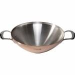 De Buyer - Prima Matera Wok Cobre/Edels. con 2 asas ind.