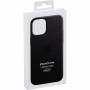 Apple - Apple iPhone12 mini Leather Case with MagSafe - Black