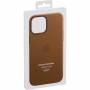 Apple - Case with MagSafe - Case fr Mobiltelefon - Leder - Saddle Brown - fr iPhone 12 Pro Max (MHKL3ZM/A)